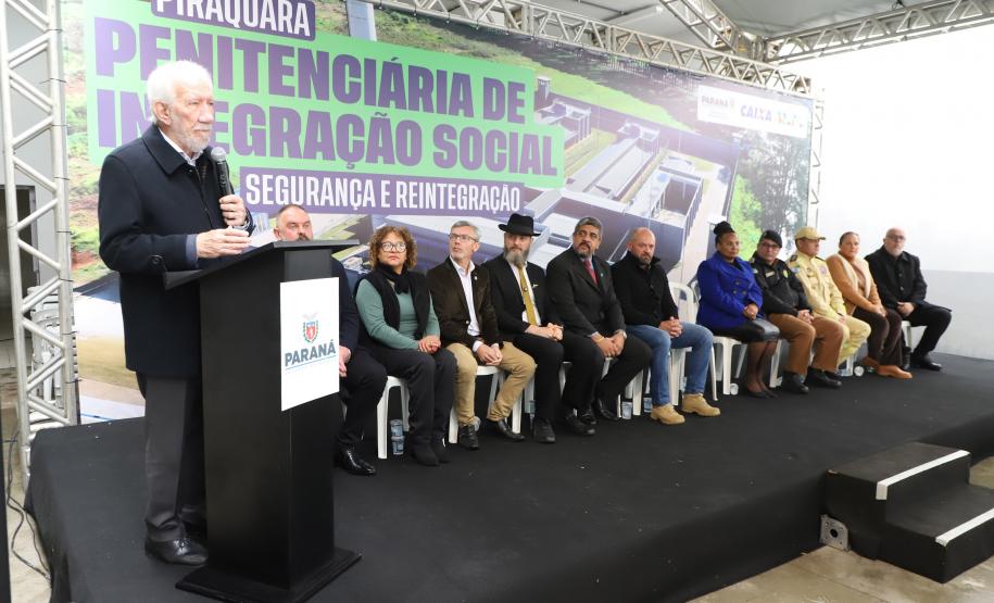 Piana inaugura unidade prisional com 392 vagas no complexo penitenciário de Piraquara