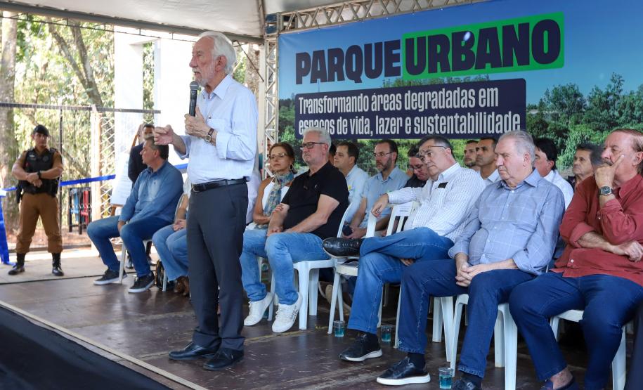 Governo entrega Parque Urbano Manduhy, maior área de lazer de Cianorte