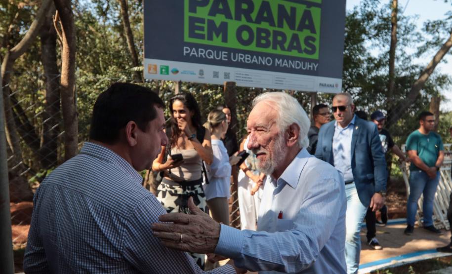 Governo entrega Parque Urbano Manduhy, maior área de lazer de Cianorte