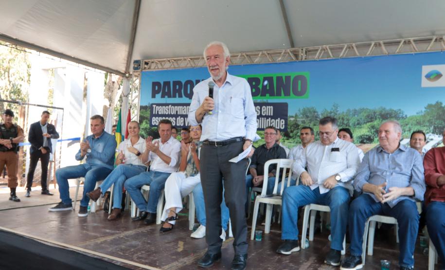Governo entrega Parque Urbano Manduhy, maior área de lazer de Cianorte