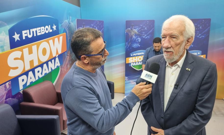 Piana destaca sucesso da 2ª divisão do Paranaense na TV Paraná Turismo em premiação