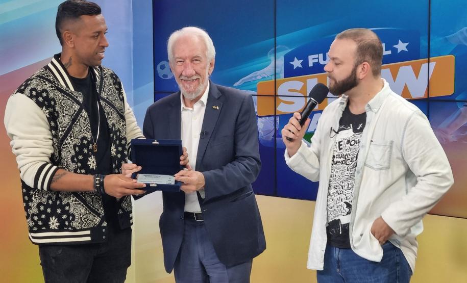 Piana destaca sucesso da 2ª divisão do Paranaense na TV Paraná Turismo em premiação
