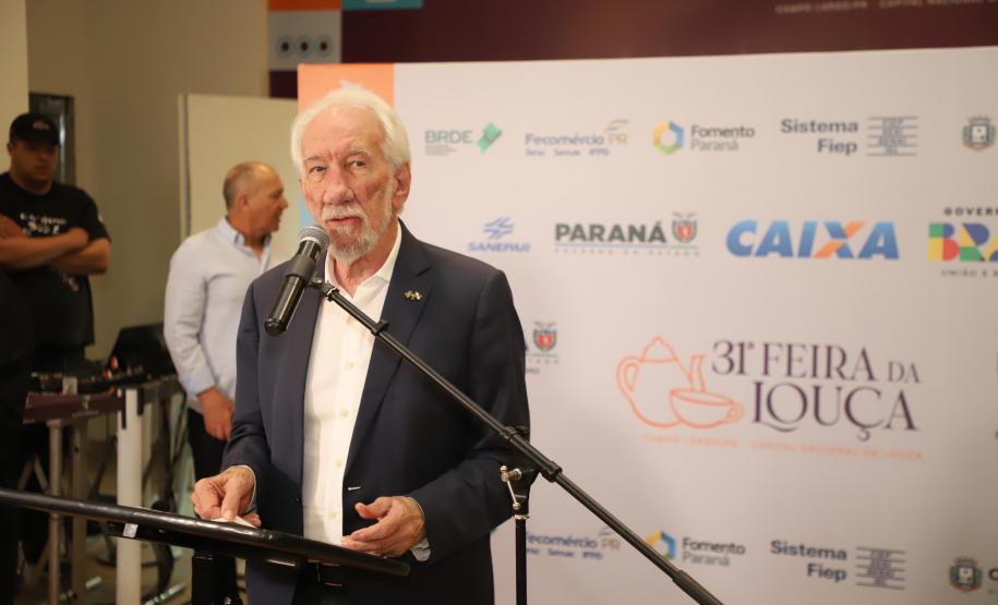 Piana destaca vocação de Campo Largo na produção de louças e cerâmica