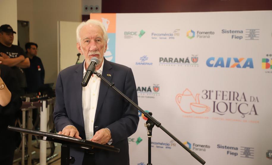 Piana destaca vocação de Campo Largo na produção de louças e cerâmica