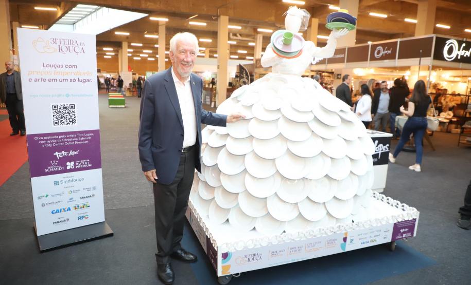 Piana destaca vocação de Campo Largo na produção de louças e cerâmica