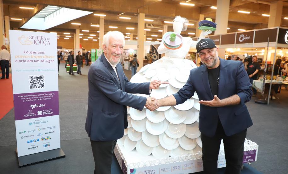 Piana destaca vocação de Campo Largo na produção de louças e cerâmica