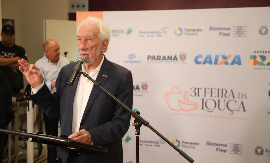 Piana destaca vocação de Campo Largo na produção de louças e cerâmica