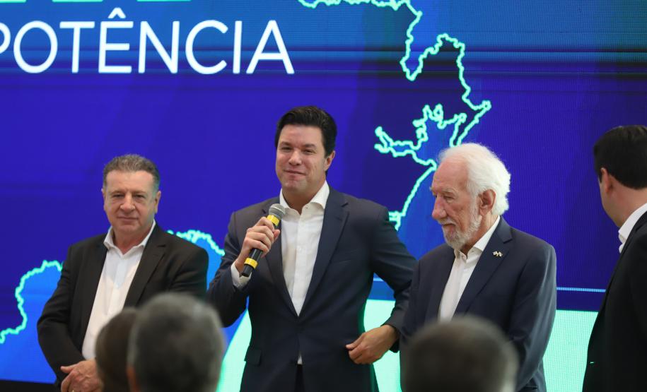 Governador mostra investimentos no Paraná a empresários: R$ 285 bi desde 2019