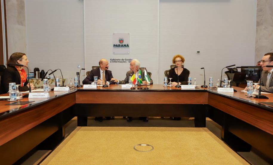 Piana destaca desenvolvimento sustentável do Paraná ao embaixador da Bélgica