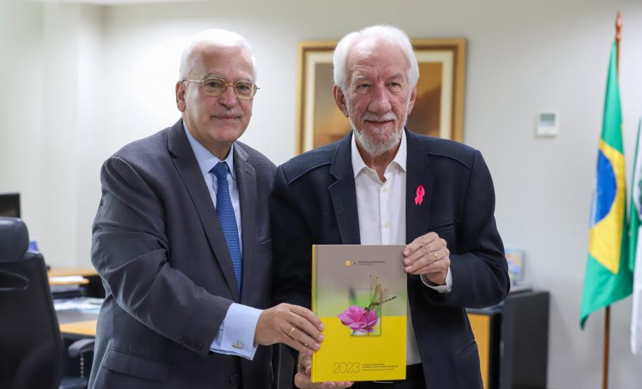 Missão do Paraná é tema de encontro entre vice-governador e embaixador do Chipre