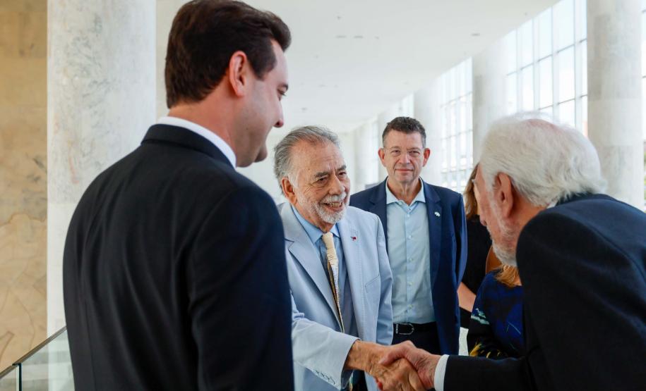 Com filme inspirado em Curitiba, Francis Ford Coppola é homenageado pelo Paraná