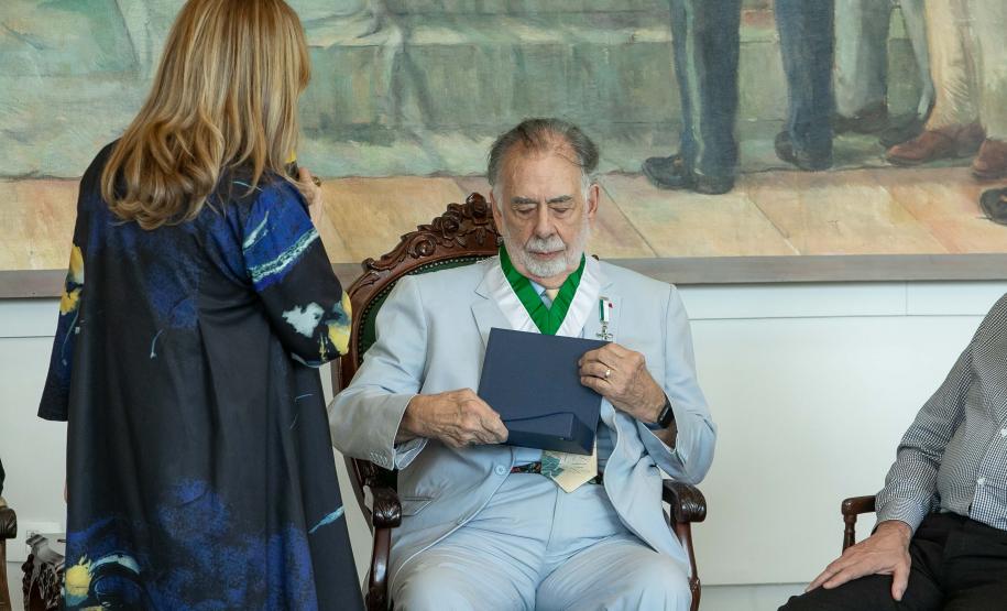 Governo do Estado apresenta a Coppola trabalho para incentivar produções cinematográficas