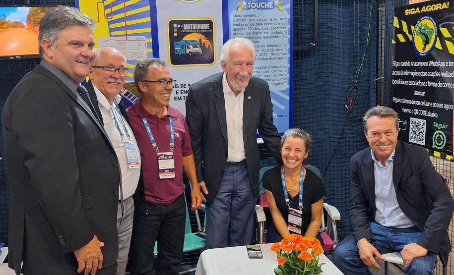 Darci Piana participa da Expo Motorhome, maior feira de campismo da América Latina