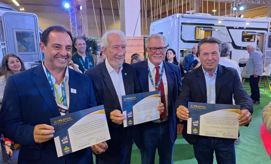Darci Piana participa da Expo Motorhome, maior feira de campismo da América Latina
