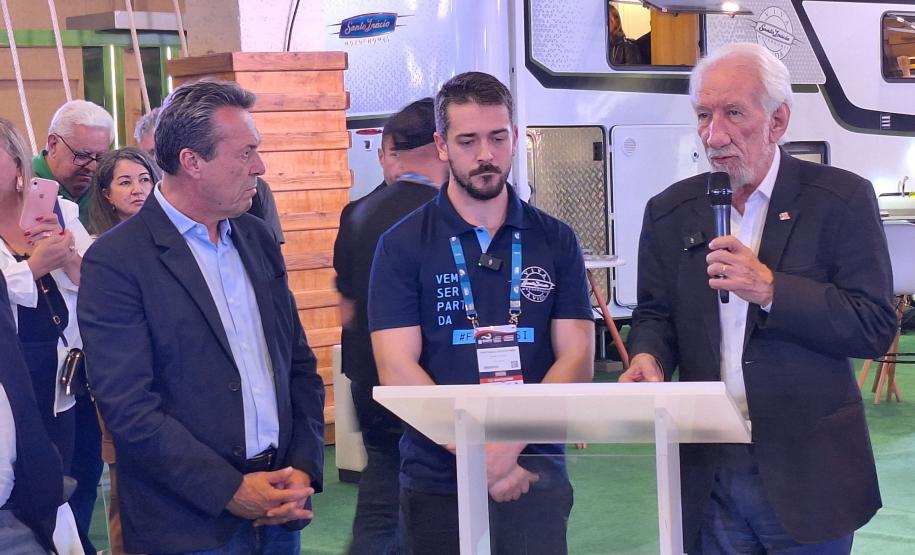 Darci Piana participa da Expo Motorhome, maior feira de campismo da América Latina