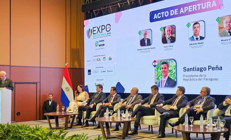 Darci Piana destaca parceria estratégica do Paraná na Expo Paraguai Brasil