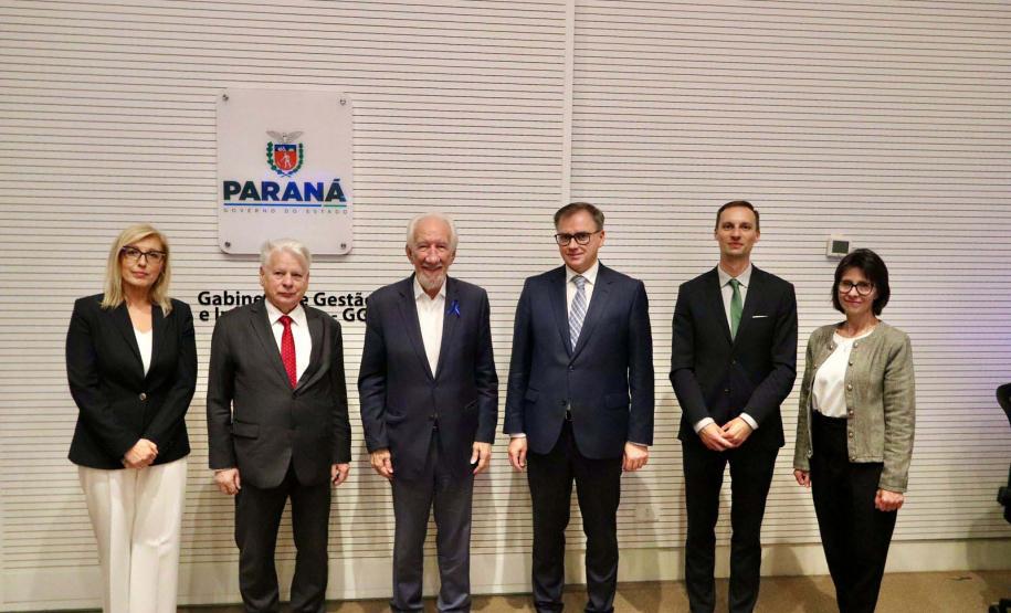 Vice-governador apresenta potenciais econômicos do Paraná a comitiva da Polônia