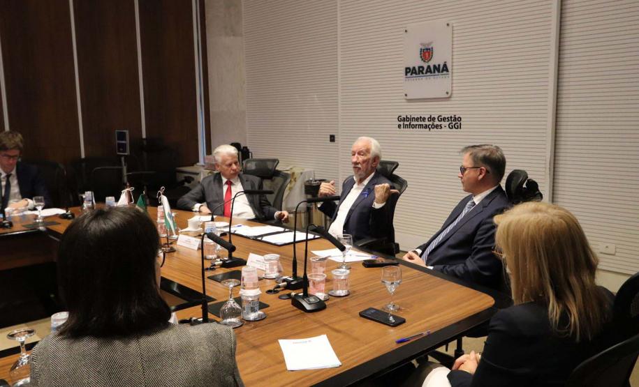 Vice-governador apresenta potenciais econômicos do Paraná a comitiva da Polônia