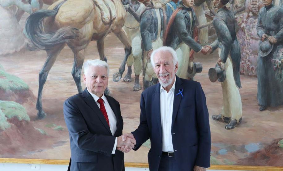 Vice-governador apresenta potenciais econômicos do Paraná a comitiva da Polônia