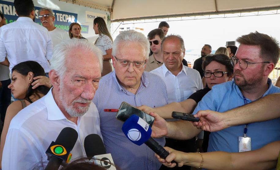 Começam as obras do Parque Tecnológico Industrial da Saúde do Tecpar em Maringá