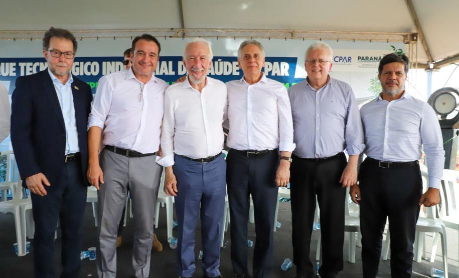 Começam as obras do Parque Tecnológico Industrial da Saúde do Tecpar em Maringá