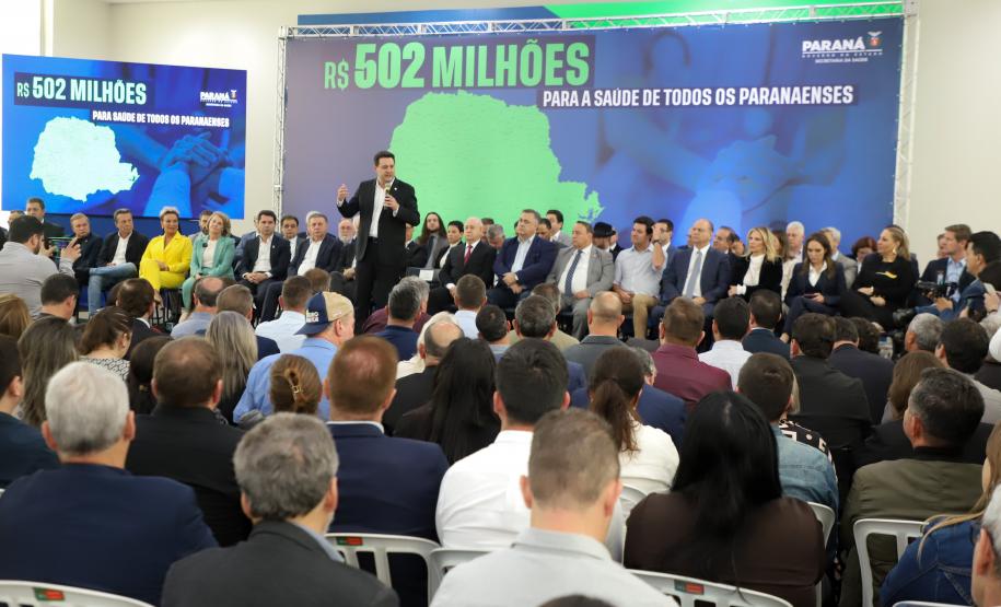 Governador libera R$ 502 milhões para fortalecer regionalização de saúde