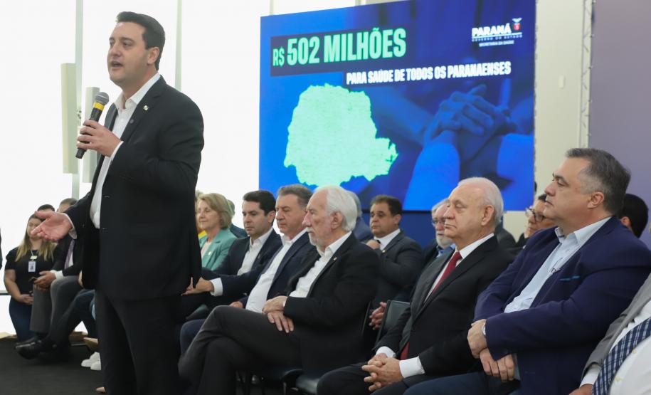 Governador libera R$ 502 milhões para fortalecer regionalização de saúde