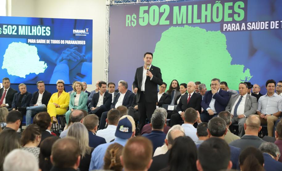 Governador libera R$ 502 milhões para fortalecer regionalização de saúde