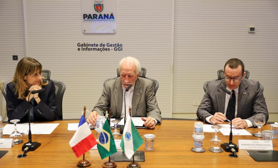 Paraná recebe a visita da cônsul-geral da França em São Paulo