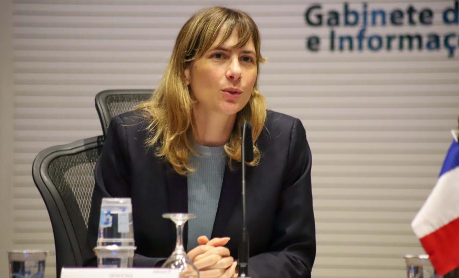 Paraná recebe a visita da cônsul-geral da França em São Paulo