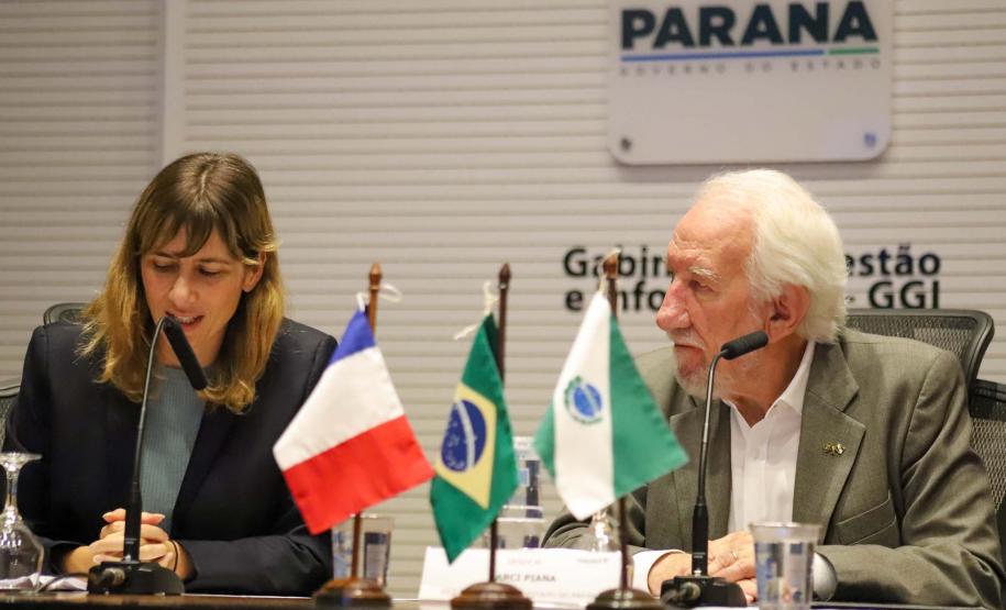 Paraná recebe a visita da cônsul-geral da França em São Paulo