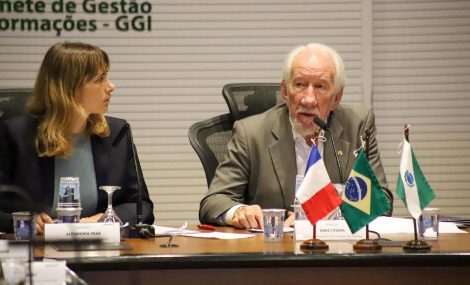 Paraná recebe a visita da cônsul-geral da França em São Paulo