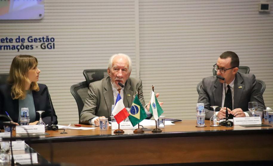 Paraná recebe a visita da cônsul-geral da França em São Paulo