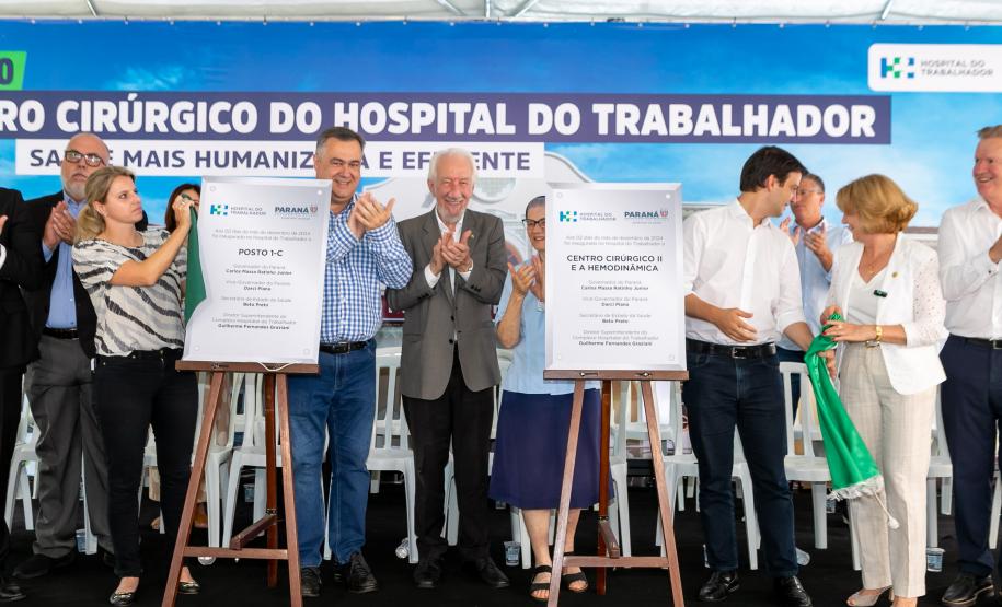 Hospital do Trabalhador de Curitiba ganha novo centro cirúrgico e enfermaria