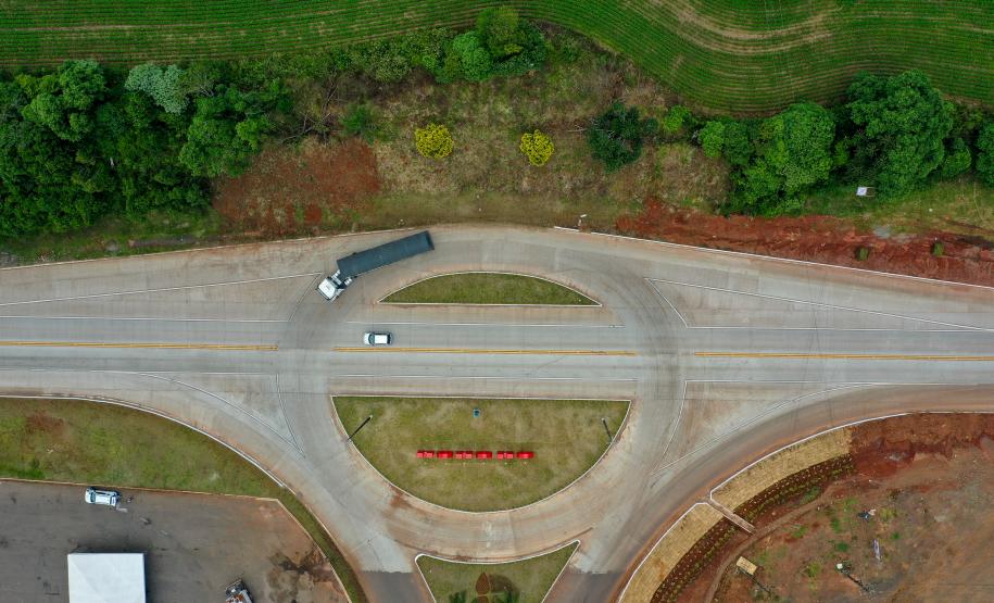 Ratinho Junior inaugura segundo trecho da PRC-280, entre Palmas e Clevelândia