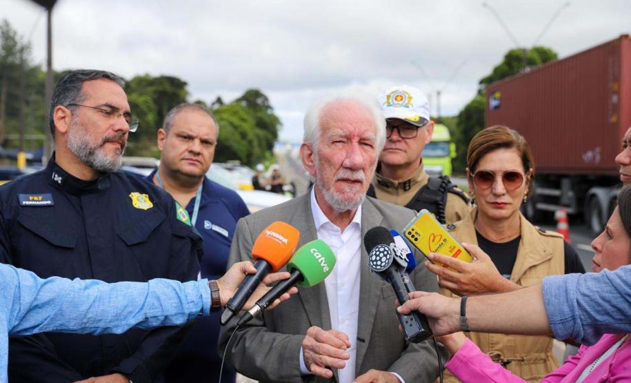Paraná recebe abertura nacional de operação para reduzir acidentes nas estradas