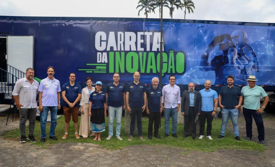 Morretes recebe estreia da Carreta da Inovação e recursos para nova agência municipal