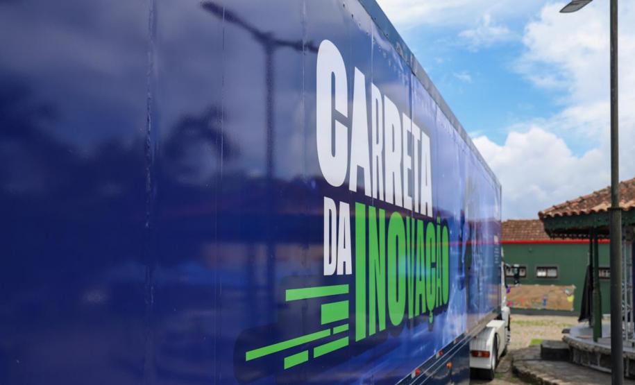 Morretes recebe estreia da Carreta da Inovação e recursos para nova agência municipal