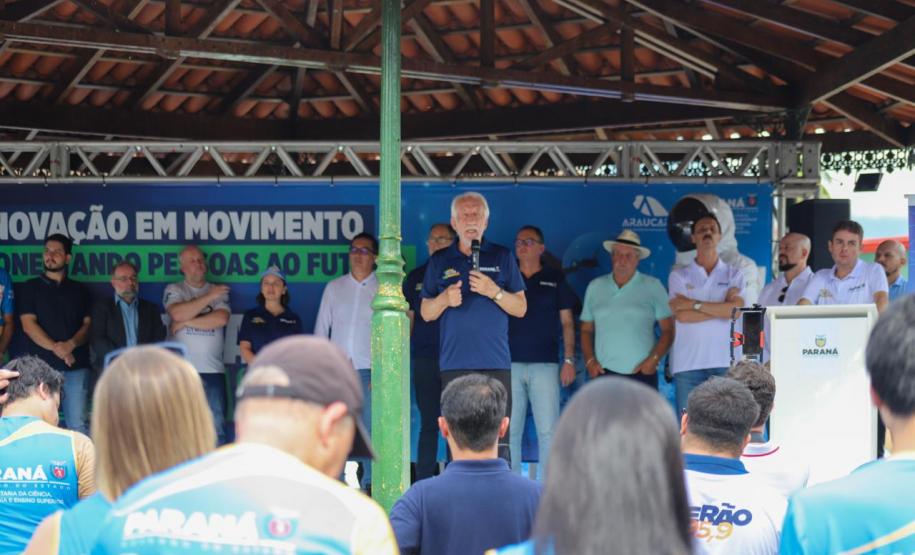 Morretes recebe estreia da Carreta da Inovação e recursos para nova agência municipal