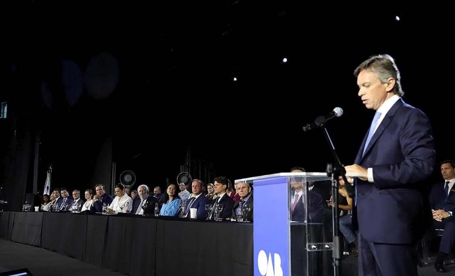 Vice-governador Darci Piana participa da posse da nova diretoria da OAB Paraná