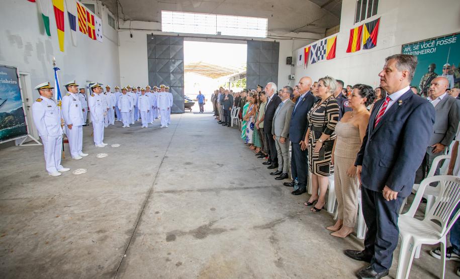 Na troca de comando da Capitania dos Portos, Piana reforça parceria do Estado e Marinha