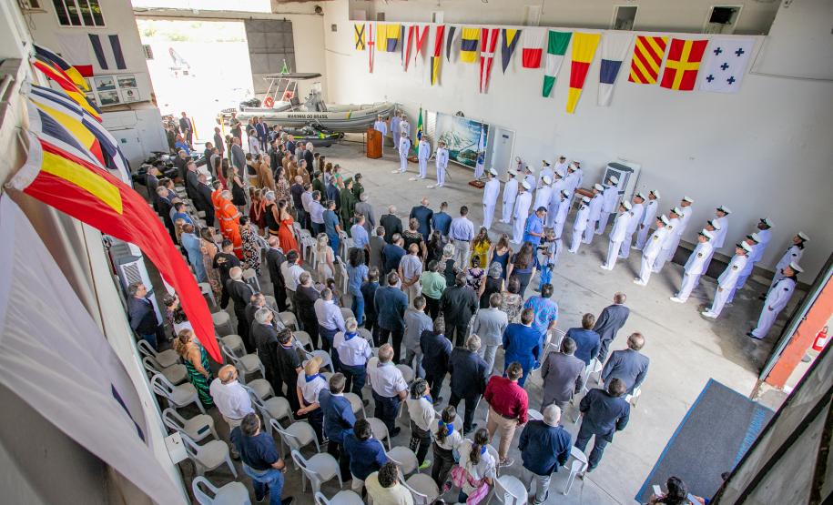 Na troca de comando da Capitania dos Portos, Piana reforça parceria do Estado e Marinha