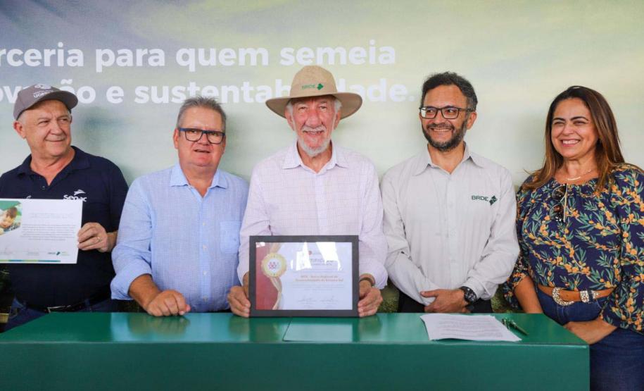 BRDE repassa recursos de incentivos fiscais para projetos sociais no Show Rural