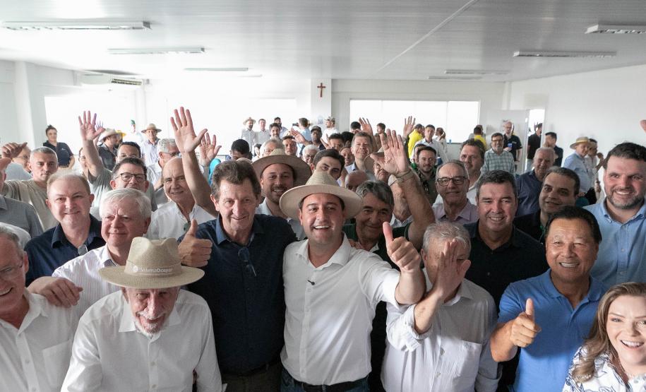 Ratinho Junior ressalta importância das cooperativas para desenvolvimento do Estado