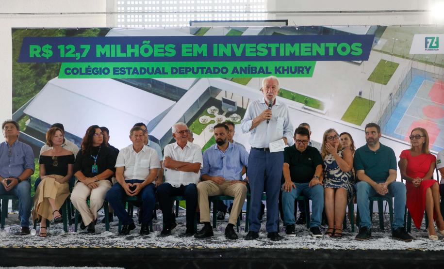 Investimento de R$ 12,7 milhões: Estado inaugura o Colégio Aníbal Khury em Guaratuba
