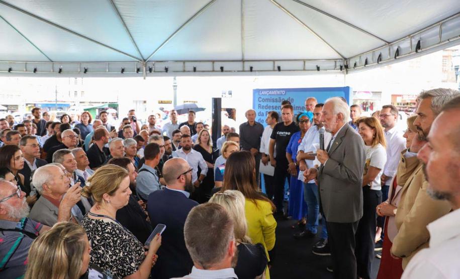 Governo do Estado apoia planejamento de Curitiba para revitalização da região central