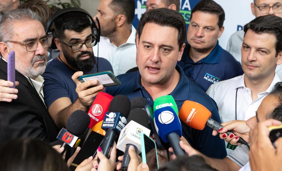 Governador destaca parceria com municípios na abertura do Paraná Mais Cidades