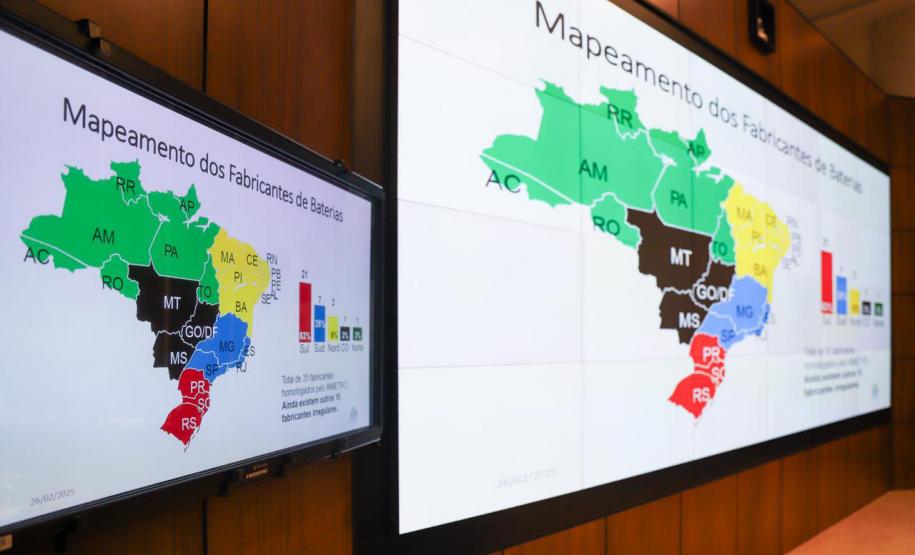 Paraná debate logística reversa com cadeia de fabricantes de baterias