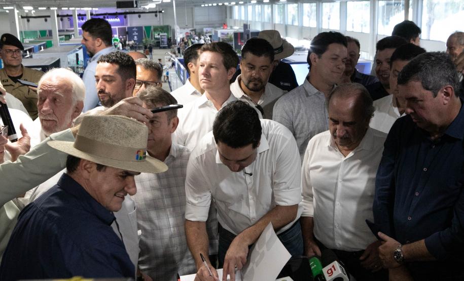 No Show Rural, Ratinho Junior destaca protagonismo do Paraná no agronegócio