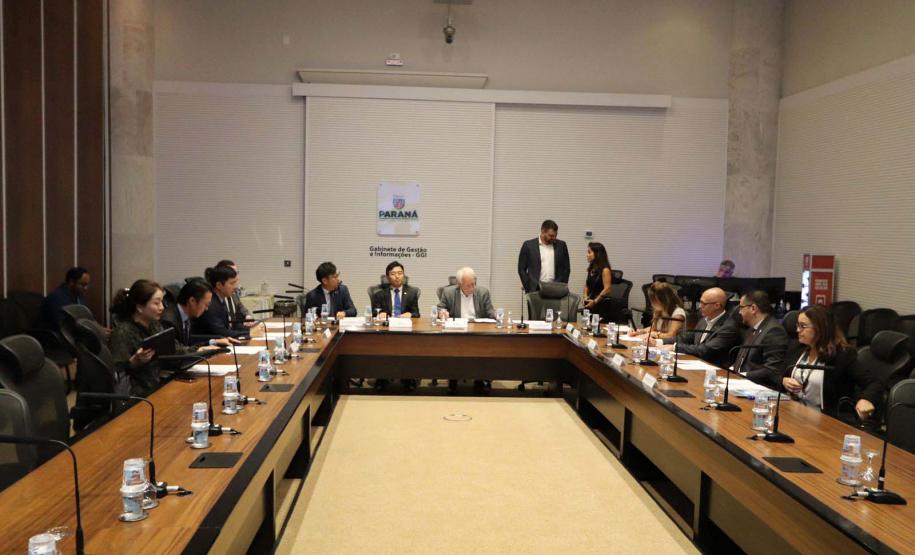 Darci Piana apresenta potenciais do Paraná ao cônsul-geral da Coreia do Sul em São Paulo